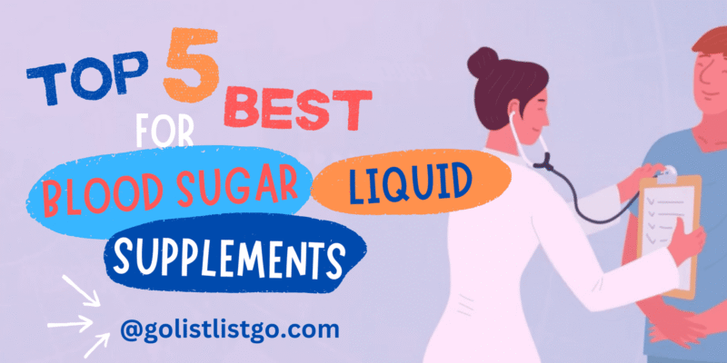 Top 5 Best Blood Sugar Liquid Supplements For 2026